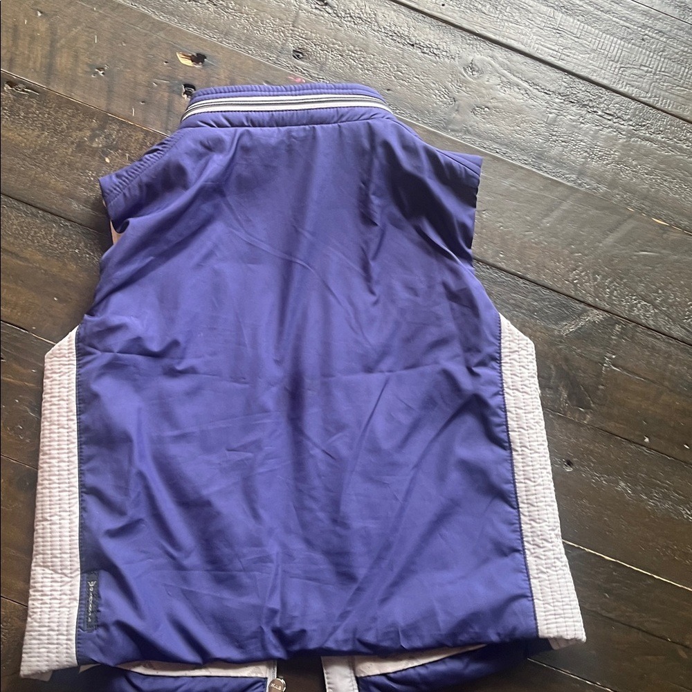 Armani Junior Purple and White Kids Vest - Picture 7 of 8